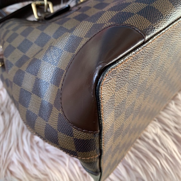 Authentic Louis Vuitton Hampstead MM medium Damier Ebene bag - Picture 9 of 16